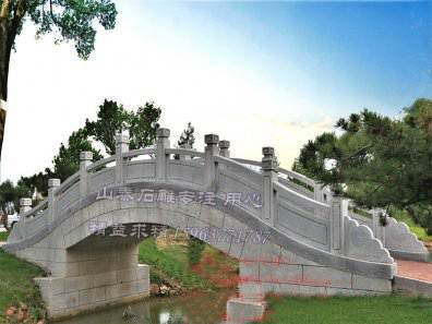 石雕欄桿、石拱橋、石欄桿