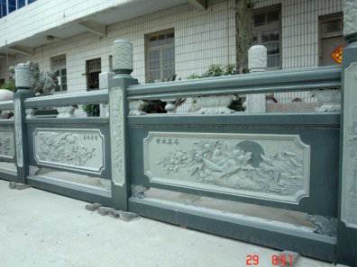 石雕欄桿、石拱橋、石欄桿