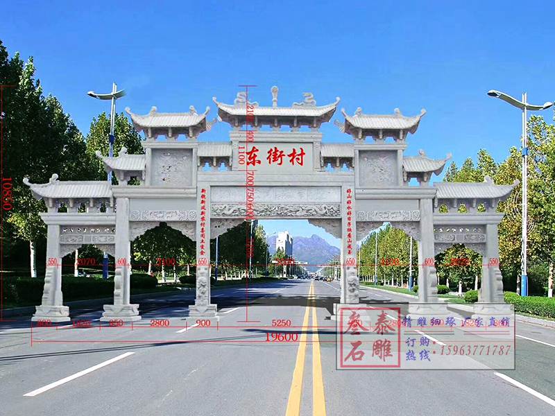 石雕欄桿、石拱橋、石欄桿