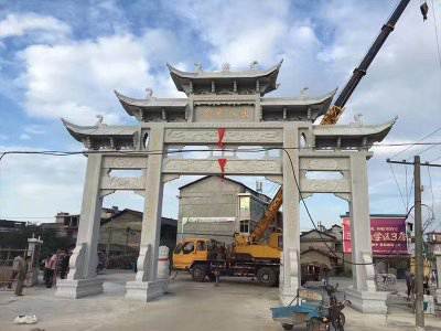 石雕欄桿、石拱橋、石欄桿