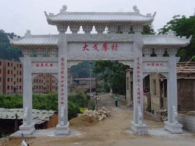 石雕欄桿、石拱橋、石欄桿