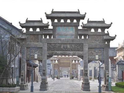 石雕欄桿、石拱橋、石欄桿