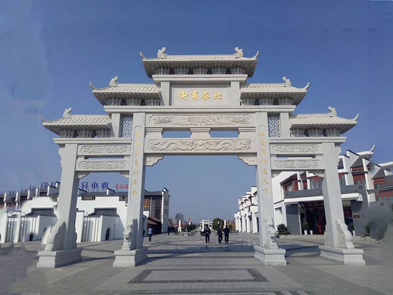 石雕牌樓