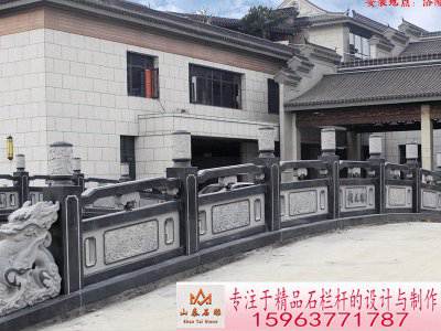 石雕欄桿、石拱橋、石欄桿