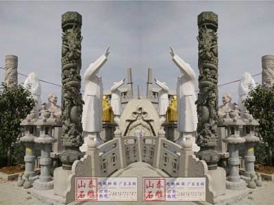 石雕欄桿、石拱橋、石欄桿