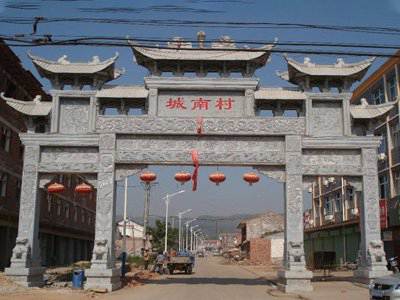 石雕欄桿、石拱橋、石欄桿