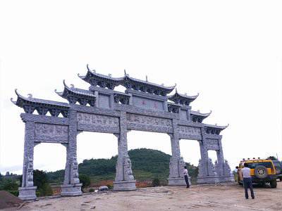 石雕欄桿、石拱橋、石欄桿