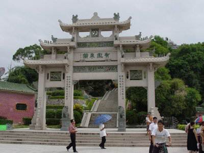 石雕欄桿、石拱橋、石欄桿