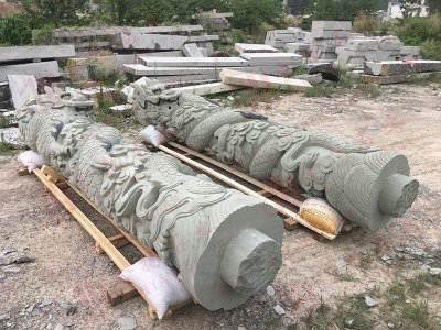石雕欄桿、石拱橋、石欄桿