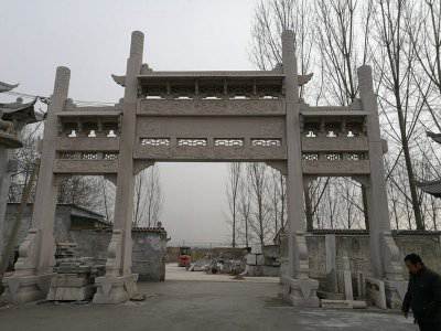 石雕欄桿、石拱橋、石欄桿