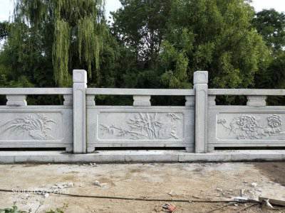 石雕欄桿、石拱橋、石欄桿