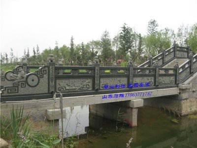 石雕欄桿、石拱橋、石欄桿