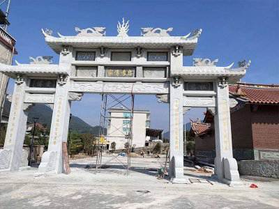 石雕欄桿、石拱橋、石欄桿