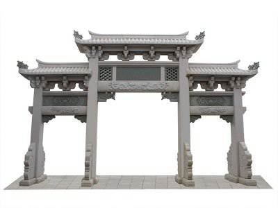 石雕欄桿、石拱橋、石欄桿