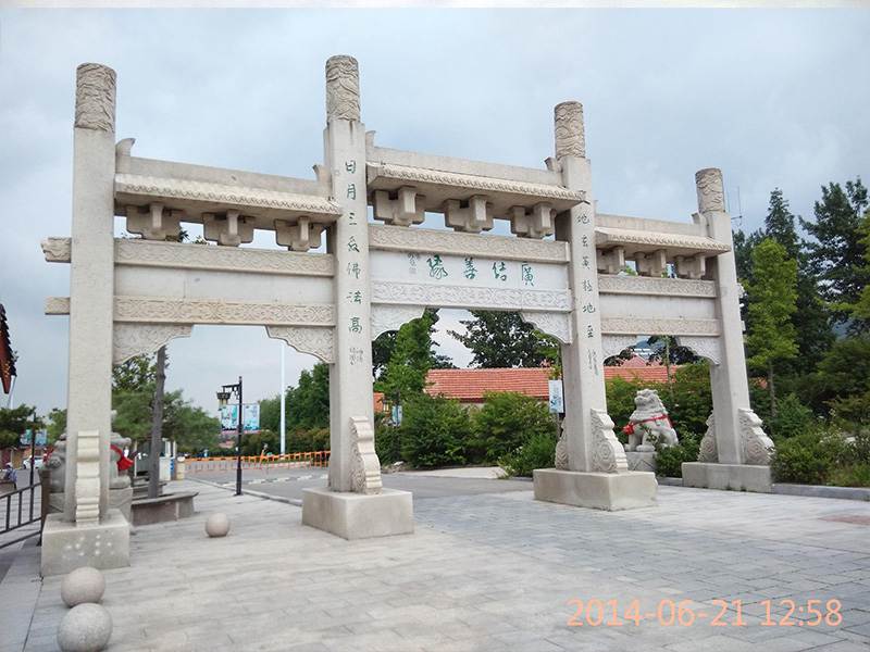 石牌樓建造