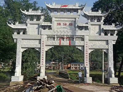 石雕欄桿、石拱橋、石欄桿
