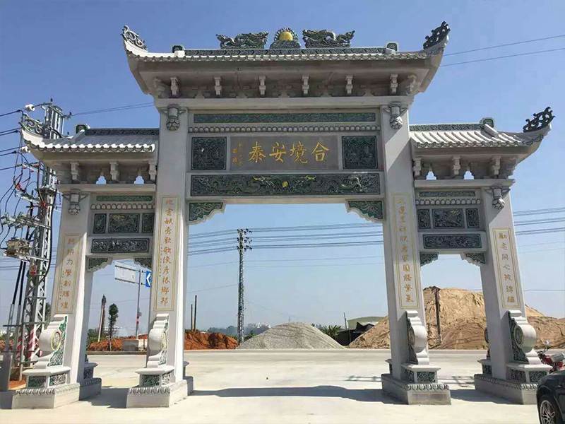 景區(qū)石雕牌坊價格