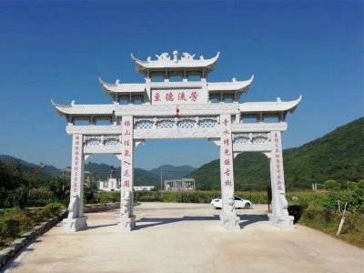 石雕欄桿、石拱橋、石欄桿