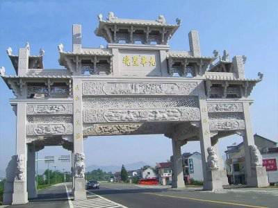 石雕欄桿、石拱橋、石欄桿