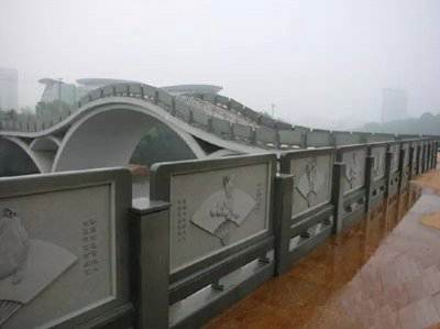 石雕欄桿、石拱橋、石欄桿