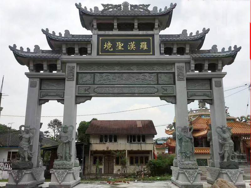寺廟石材牌坊制作
