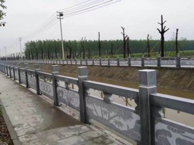 石雕欄桿、石拱橋、石欄桿