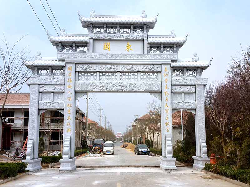 石雕欄桿、石拱橋、石欄桿